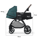 Kinderkraft, Evolution Cocoon, carucior de copii 2in1, roz