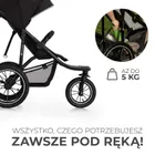 Kinderkraft, Helsi 2, carucior sport, Deep Black