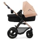 Kinderkraft, Moov 2, Air Wheels, carucior multifunctional 4in1, Sand Beige
