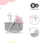 Kinderkraft, Nola, sezlong-balansoar 5in1, roz