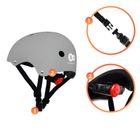 Kinderkraft, Safety, casca de bicicleta, gri