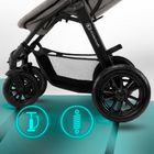 Kinderkraft, Xmoov, Mink, carucior multifunctional pentru copii, 3in1, Dark Grey