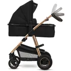 Lionelo, Amber, carucior multifunctional 3in1, Black Onyx