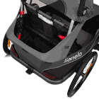 Lionelo, Cama, remorca bicicleta, Grey Graphite