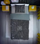 AI, set lenjerie de pat single, Fluo, 140-200 cm