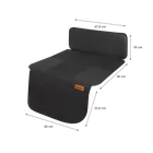 Akuku, covoras pentru scaun auto, scurt, negru