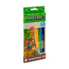 Astra, Minecraft, creioane colorate rotunde jumbo, 12 culori