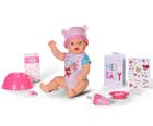 Baby Born, Emma, papusa interactiva, 43 cm