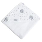 Babymatex, Maxi, halat de baie din bumbac froté pentru bebelusi, alb, 100-100 cm