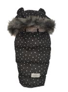 BabyMatex, Venus, set pentru carucior: sac de dormit + manson, negru