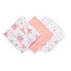 BabyOno, Balerina, Scutece din muselina, 70-70 cm, 3 buc.