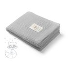 BabyOno, paturica tricotata din bambus, gri, 75-100 cm