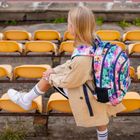 BackUp, rucsac pentru scoala, cu 3 compartimente, Primavara