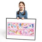 Banana Panda, I Love Puzzle, Unicorni, set de puzzle-uri, pentru varsta de 4+, 60 piese