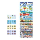 Banana Panda, Puzzle + Transport, set de puzzle-uri, pentru varsta de 4+, 60 piese de puzzle, 32 placute suplimentare