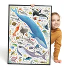 Banana Panda, Puzzlove Animale oceanice, puzzle pentru familie, pentru varsta de 7+, 200 piese
