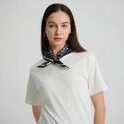 Bandana negru din bumbac NOWEAR