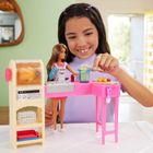 Barbie, Cook & Create Kitchen, set de joaca cu papusa si accesorii