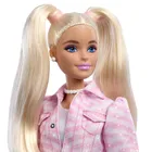 Barbie, Deluxe Style, Denim roz, Set cu geaca, papusa