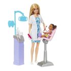 Barbie, Dentist, set de 2 papusi si accesorii