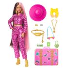 Barbie, Extra Fly Safari, papusa cu accesorii