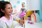 Barbie, Fashionistas, papusa, top negru-alb