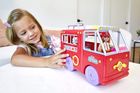 Barbie, Masina de pompieri, papusa Chelsea cu accesorii