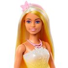 Barbie, papusa Printesa, costum galben-roz