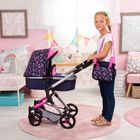 Bayer Design, Combi Neo Vario, carucior multifunctional pentru papusi, bleumarin-roz