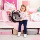 Bayer Design, Deluxe Car Seat, scaun auto pentru papusi, gri