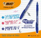 Bic, Gel-ocity Illusion, pix cu cerneala care se sterge, albastru, 1+2 buc.