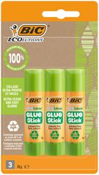 Bic, Glue Stick, lipici, 8g, 3 buc.