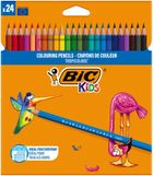 Bic, Kids, Tropicolors, creioane colorate, 24 culoare