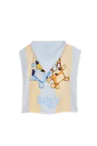 Bluey, poncho de baie, albastru, 50-100 cm