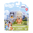 Bluey, Restaurant de lux, set cu figurine, 2 buc.