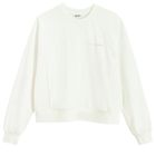 Bluza in nuanta off-white NOWEAR