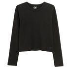 Bluza mulata neagra cu maneca lunga NOWEAR