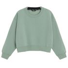 Bluza verde menta cu croiala cropp NOWEAR