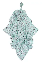 Bocioland, Panda, scutec din bambus, verde menta, 30-30 cm