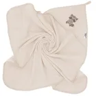 Bocioland, Raton, prosop de baie din bumbac cu gluga, 80-80 cm