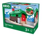 Brio World, Locomotiva garaj, jucarie din lemn