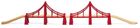 Brio World, Pod suspendat dublu, jucarie din lemn