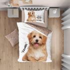 Caine, set lenjerie de pat single, 140-200 cm