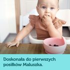 Canpol babies, bol din silicon cu ventuza, roz, 300 ml
