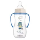 Canpol babies, EasyStart, Bonjour Paris, biberon anticolici cu manere, albastru, 300 ml