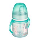 Canpol babies, EasyStart, Exotic Animals, canita antrenament, verde, 6m+, 120 ml