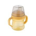 Canpol babies, FirstCup, canita anti-varsare cu duza din silicon, galben, 150 ml