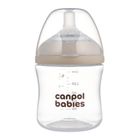 Canpol babies, Natural Shape, biberon cu tetina doua zone, 150 ml