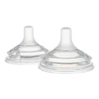 Canpol babies, Natural Shape, tetina doua zone anti-colic, 12 luni+, 2 buc.