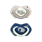 Canpol babies, Sleepy Koala, suzeta din silicon, simetrica, 6-18m, 2 buc., albastru